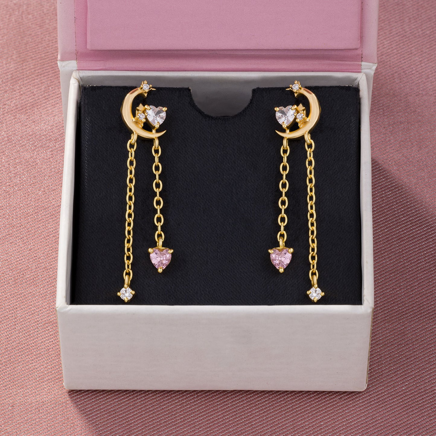Moon and Stars (gold)