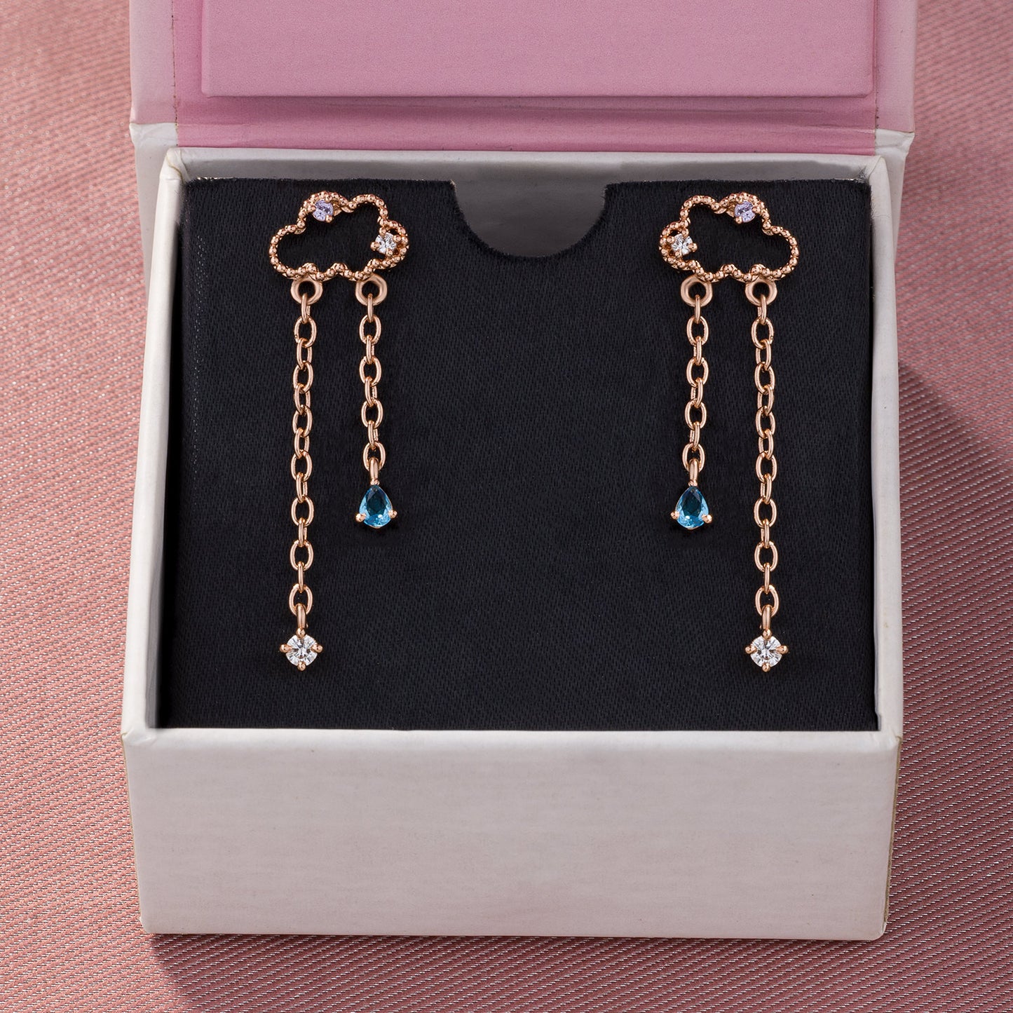Cloud and Rain (rose gold)