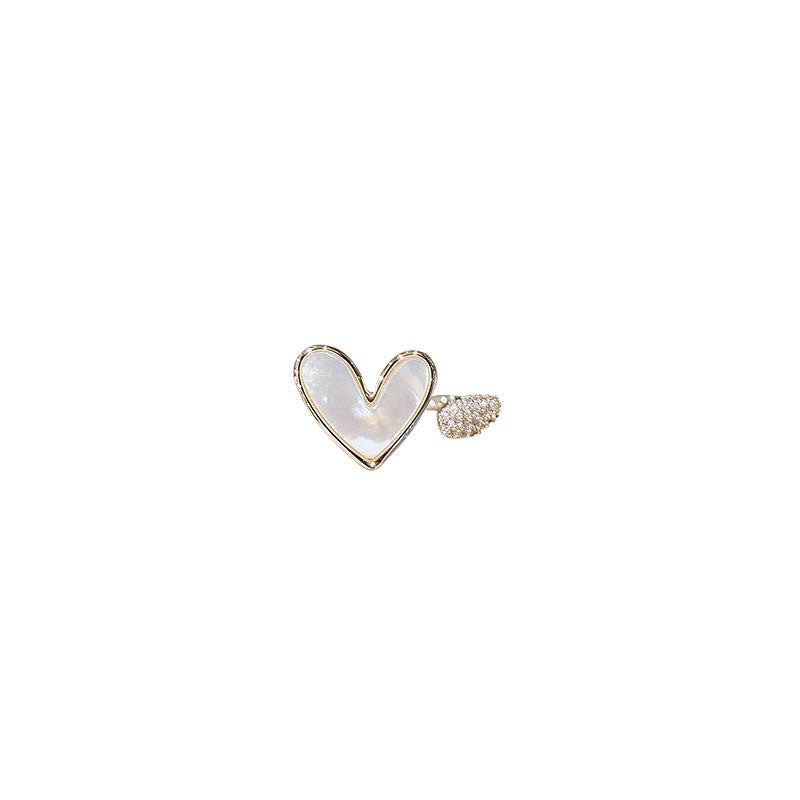 Adjustable Opening Heart Ring
