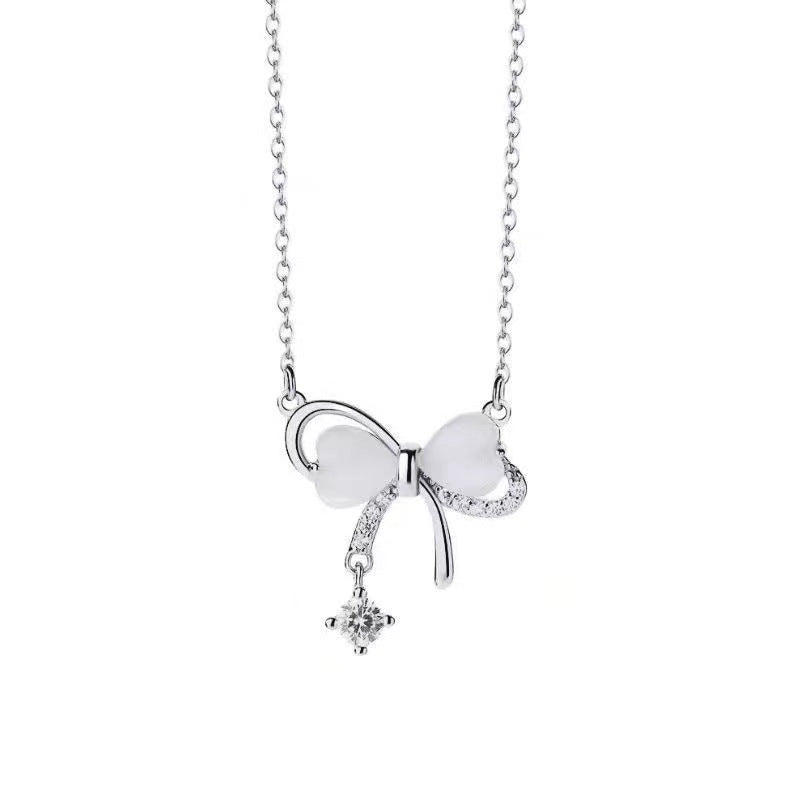 Heart Bow Necklace