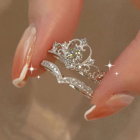 Crown Princess Diamond Ring