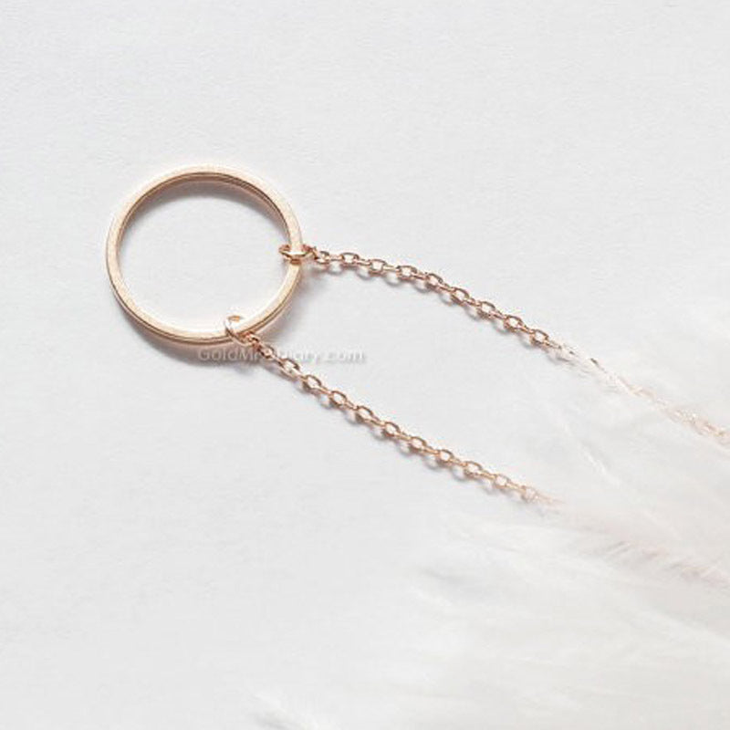 Open Circle Necklace