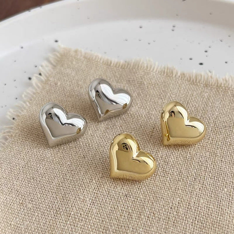 Trendy Heart Shape Stud