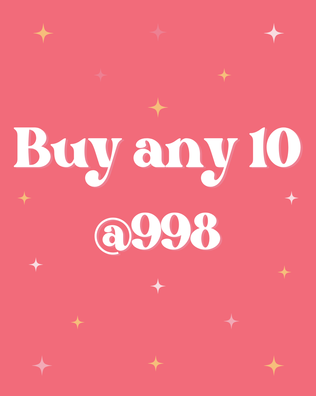 Buy Any 12 At 999/-