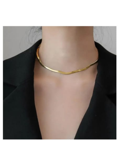 Dainty Gold Snake Chain