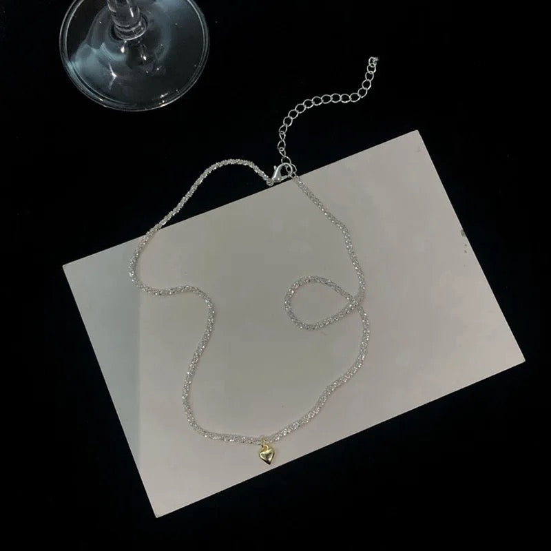Claviche Chain Choker Necklace