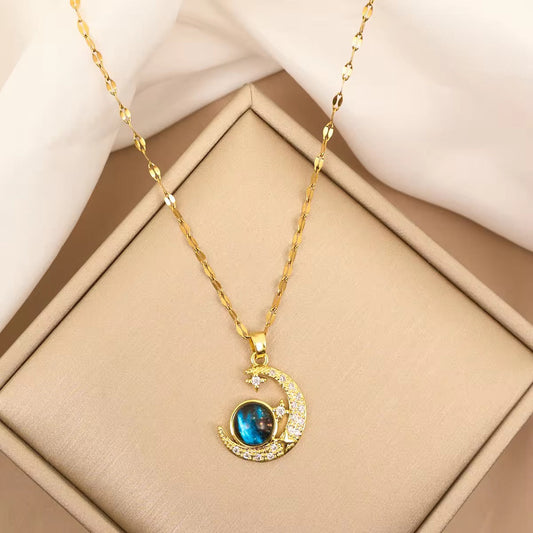 Blue Planet Necklace
