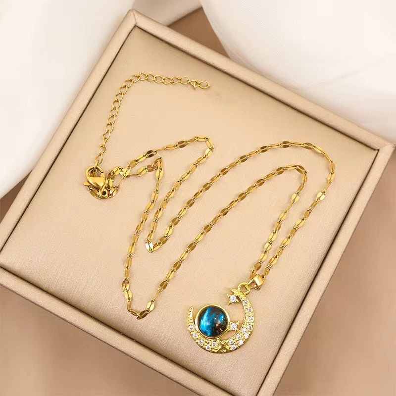 Blue Planet Necklace