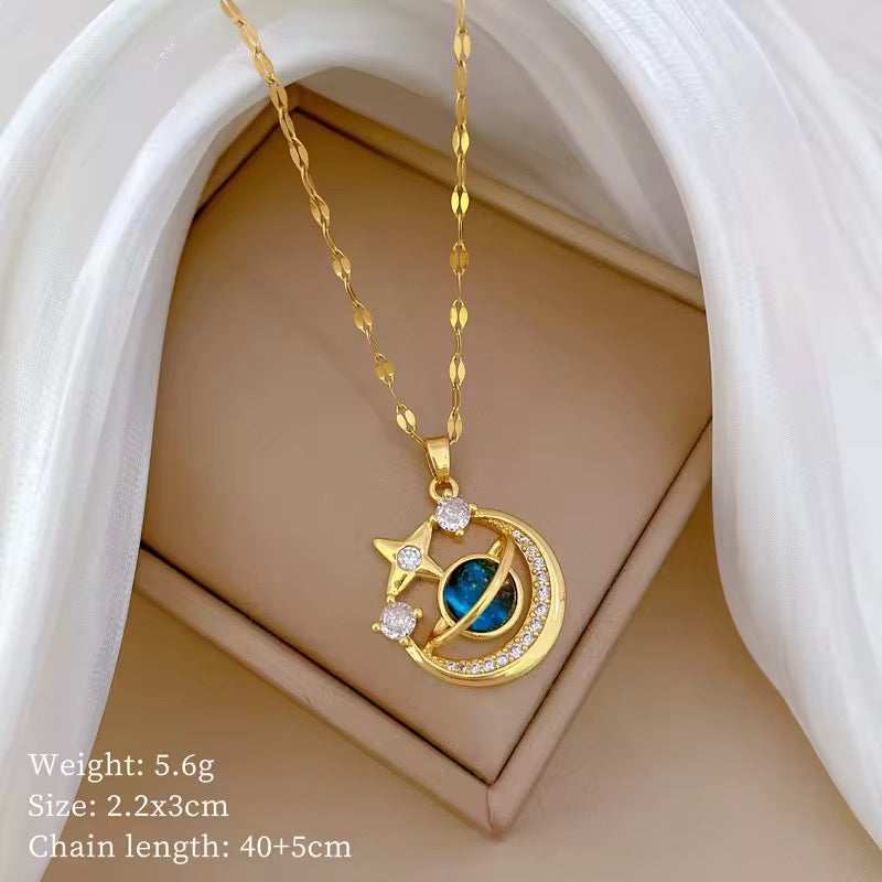 Sky Planet Necklace