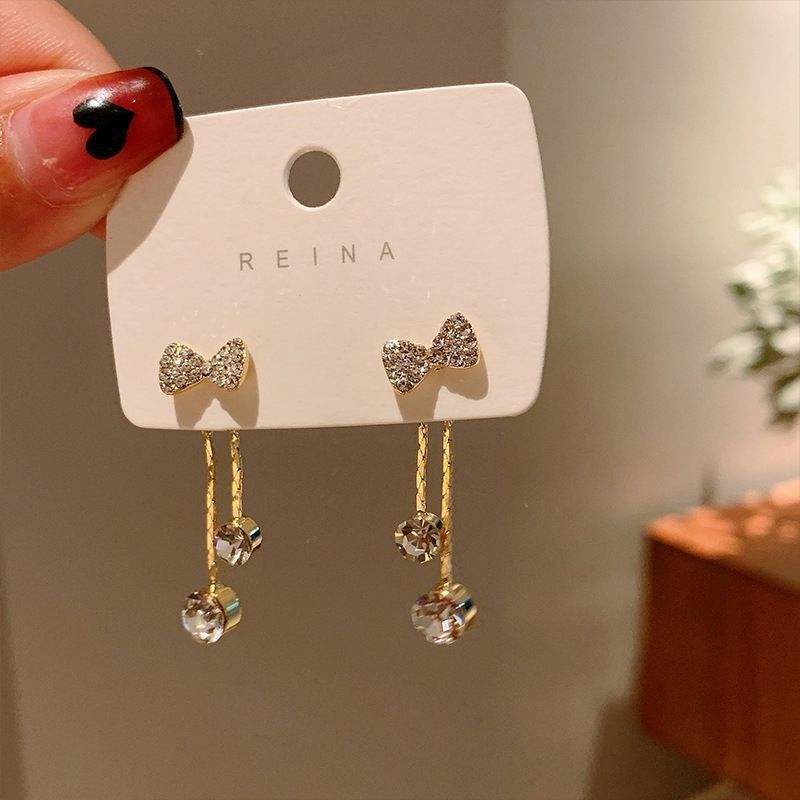 Bow Dangle Earrings