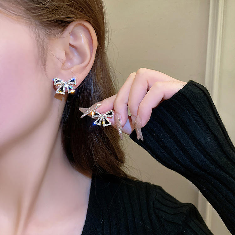 Bowknot Stud Earrings
