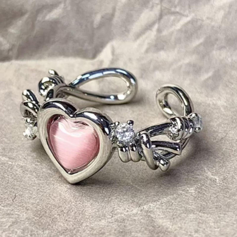Pink Heart Ring
