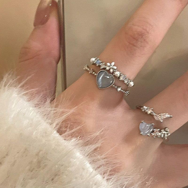 Sea Blue Ring (set of 3)