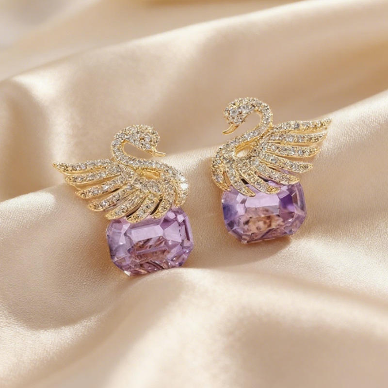 Fairy Swan Shape Earrings