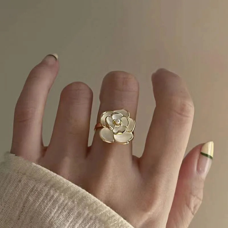 Open Flower Rings