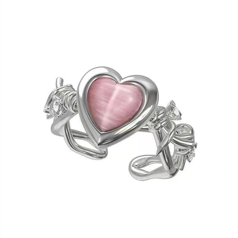 Pink Heart Ring