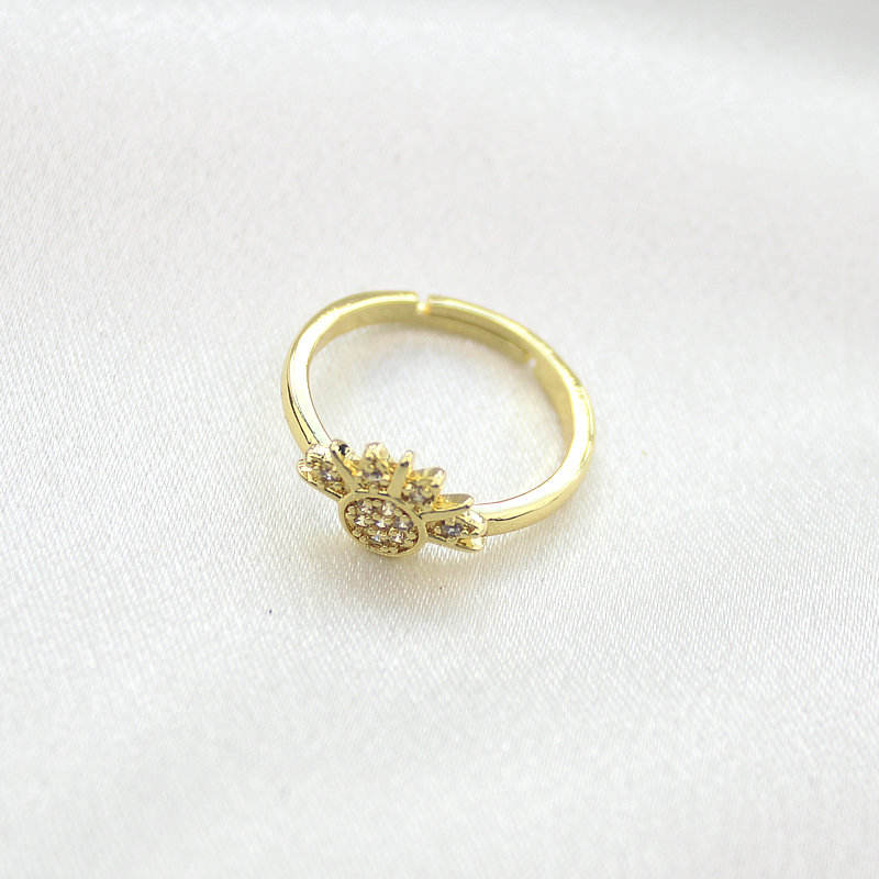 Sun and Moon Couple Ring