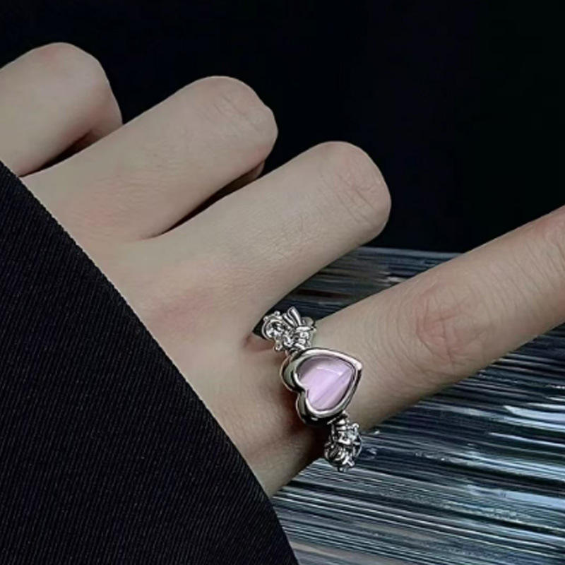 Pink Heart Ring