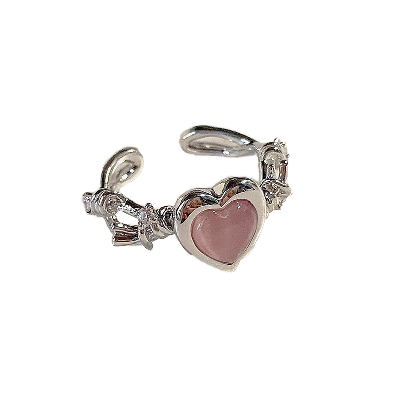 Pink Heart Ring