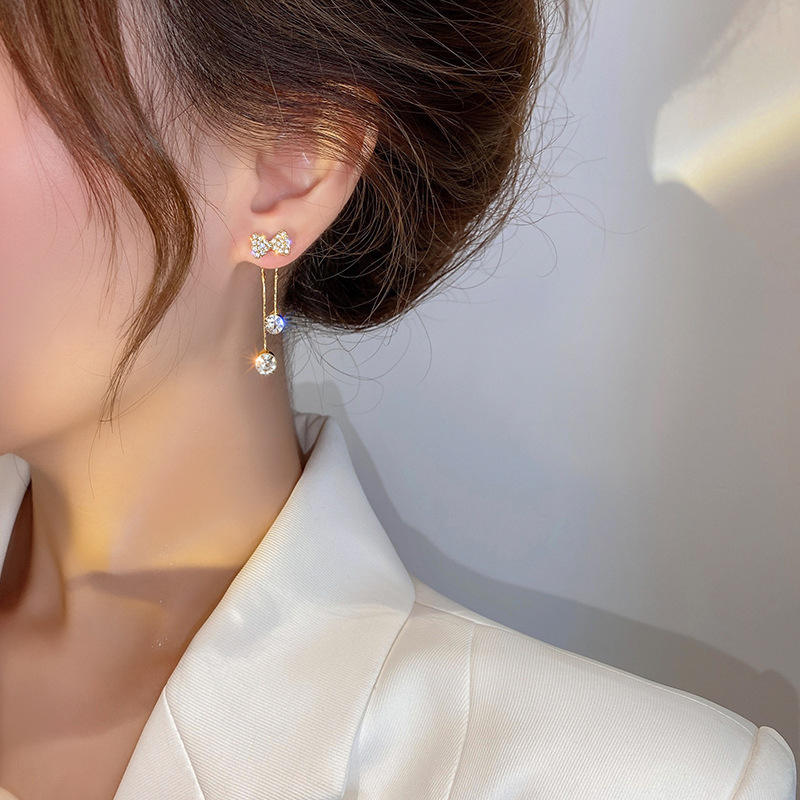 Bow Dangle Earrings