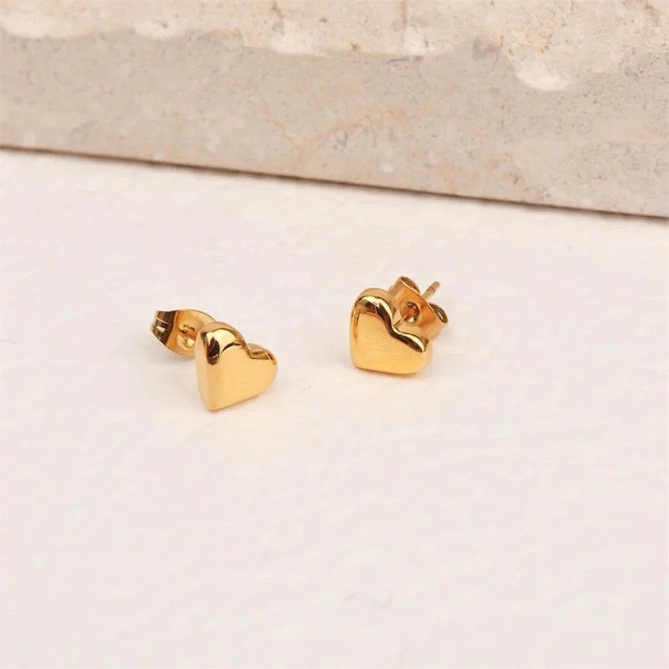 Trendy Heart Shape Stud