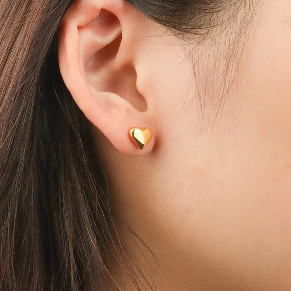 Trendy Heart Shape Stud