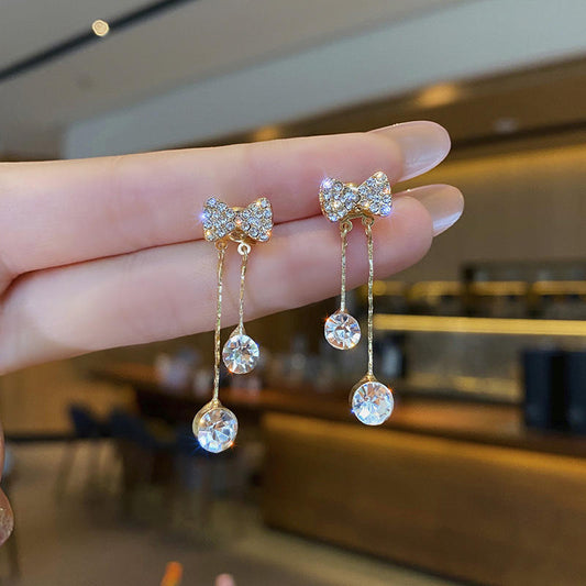 Bow Dangle Earrings