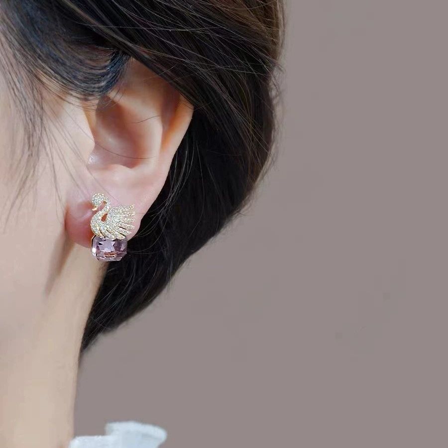 Fairy Swan Shape Earrings