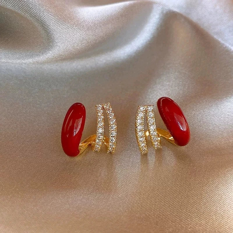 French Retro Style Earrings