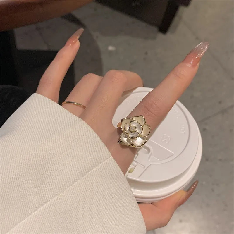 Open Flower Rings