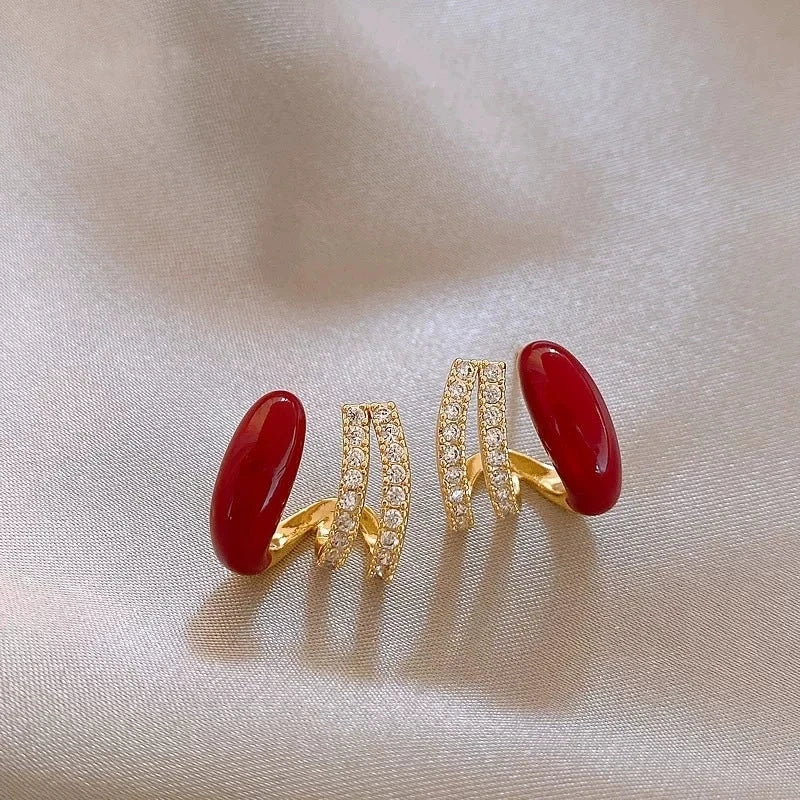 French Retro Style Earrings