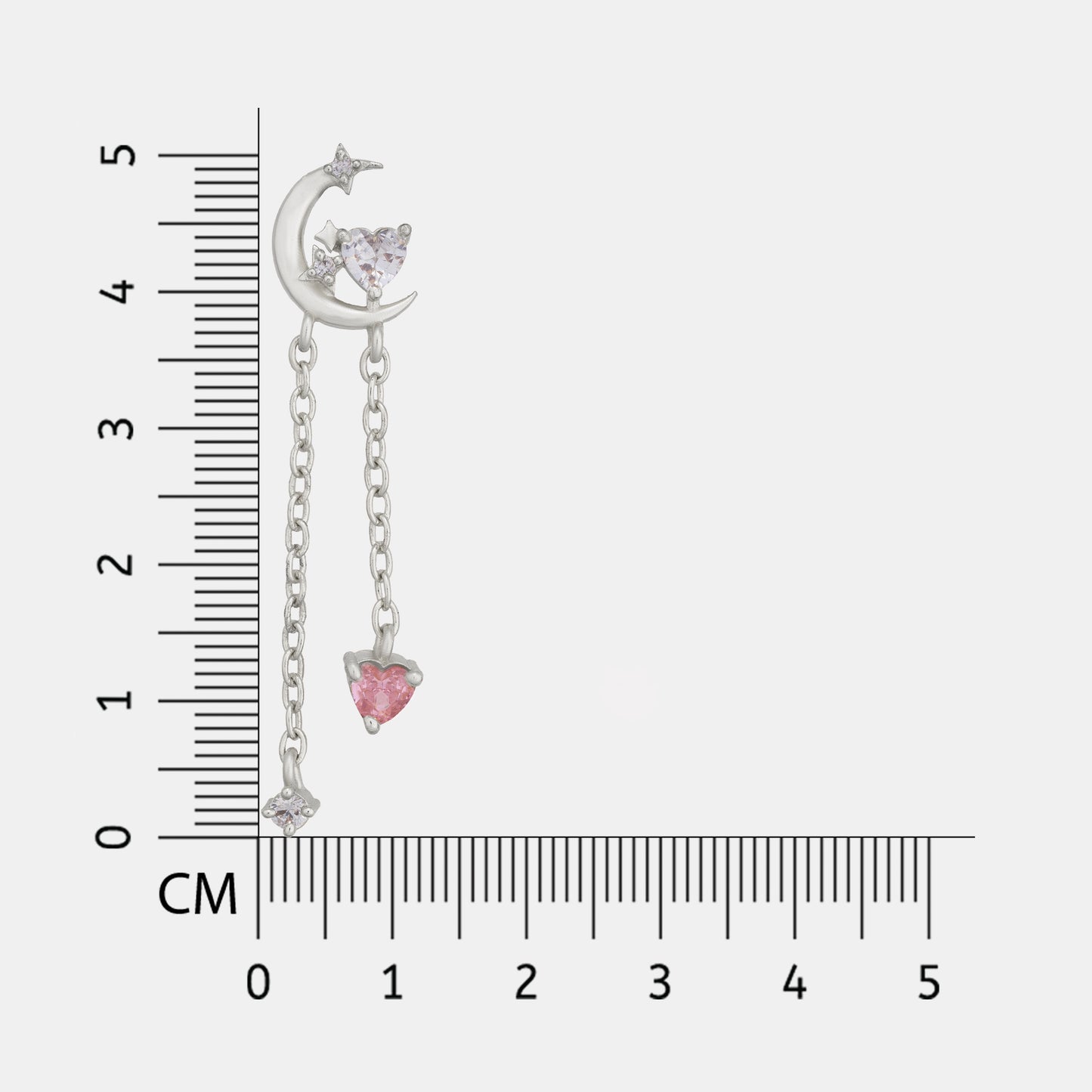 Moon and Stars (silver)
