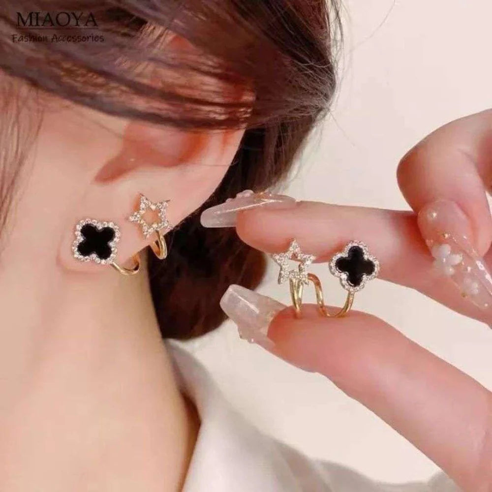 Trendy Flower Pattern Earrings