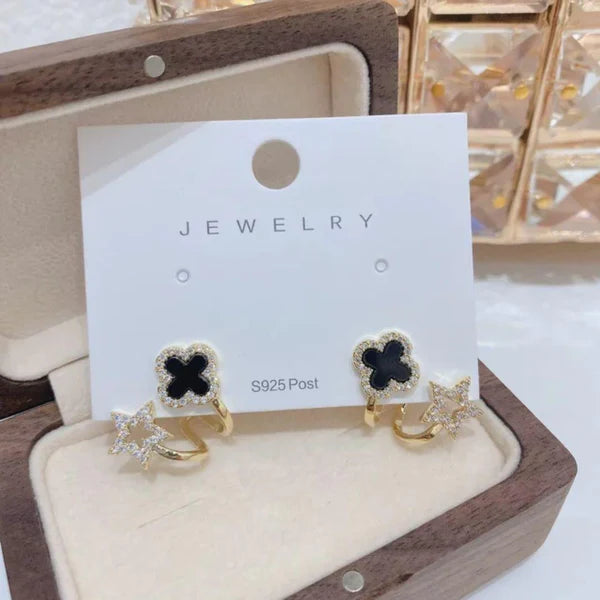 Trendy Flower Pattern Earrings