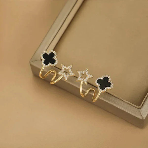 Trendy Flower Pattern Earrings