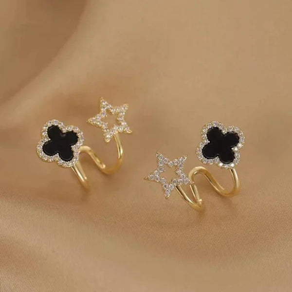 Trendy Flower Pattern Earrings