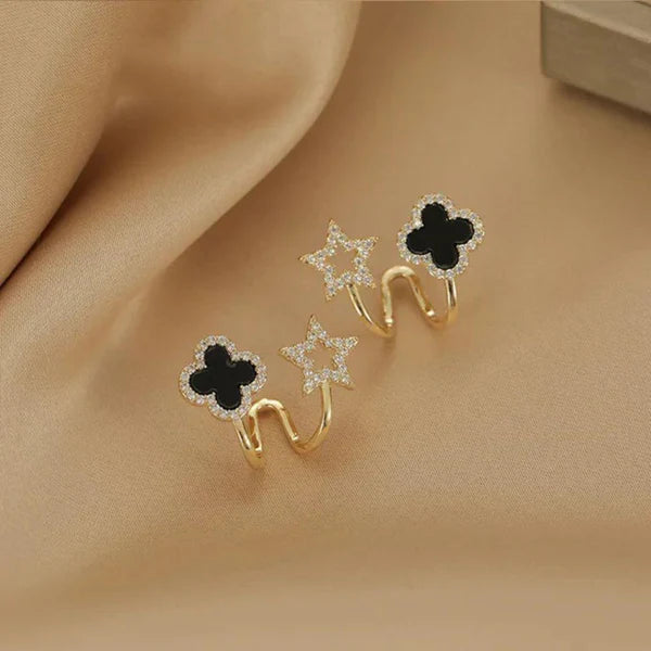 Trendy Flower Pattern Earrings