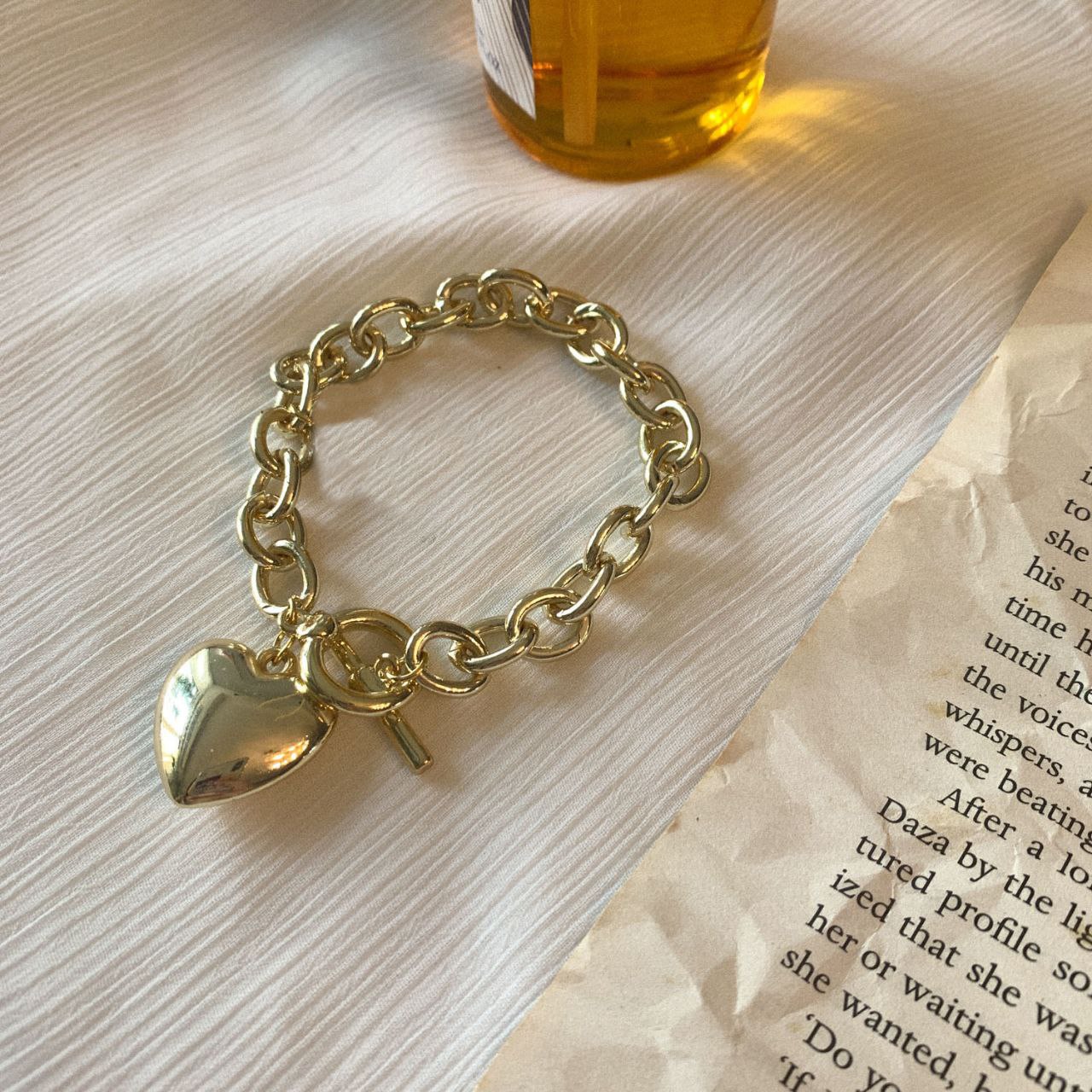 Heart-Shaped Bracelet