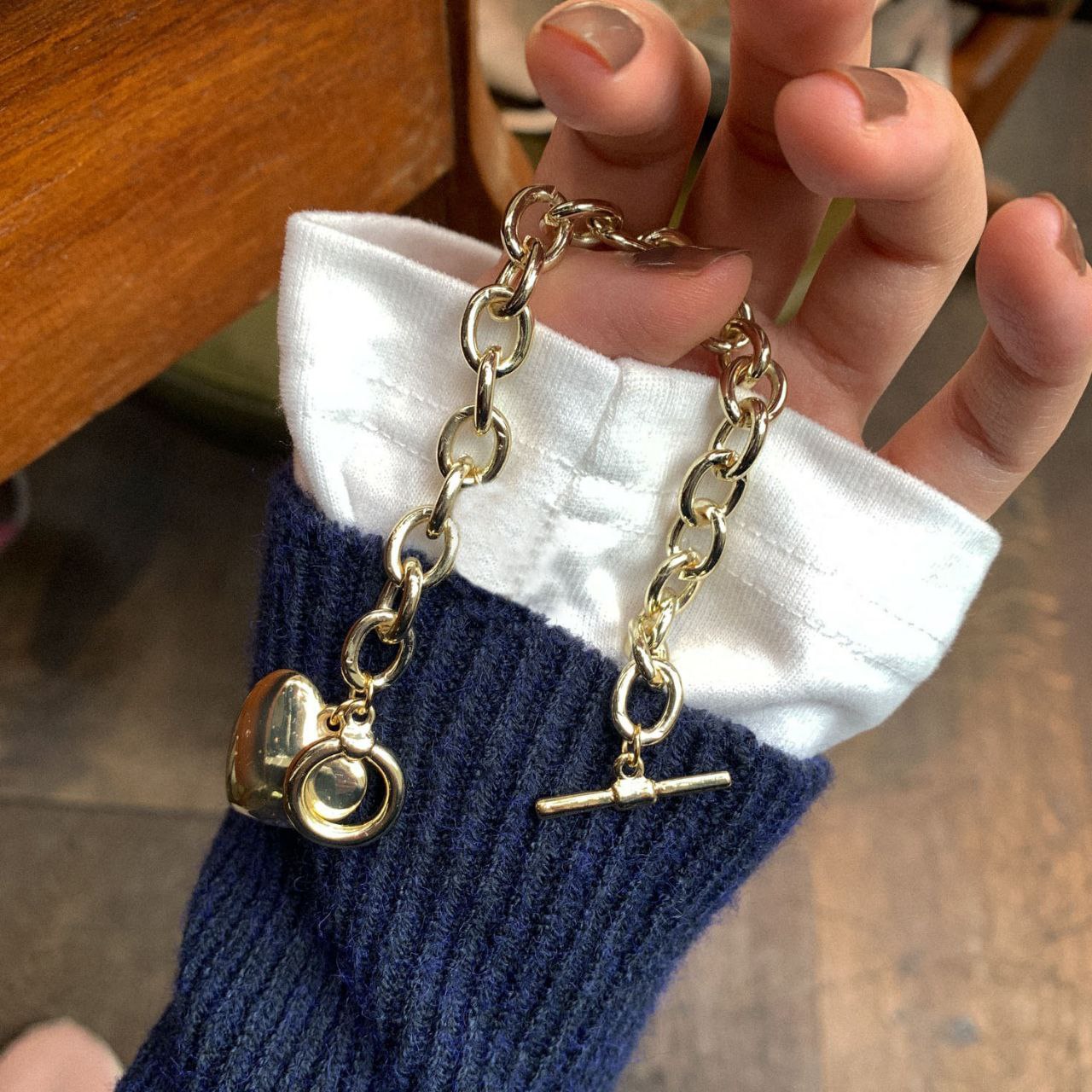 Heart-Shaped Bracelet