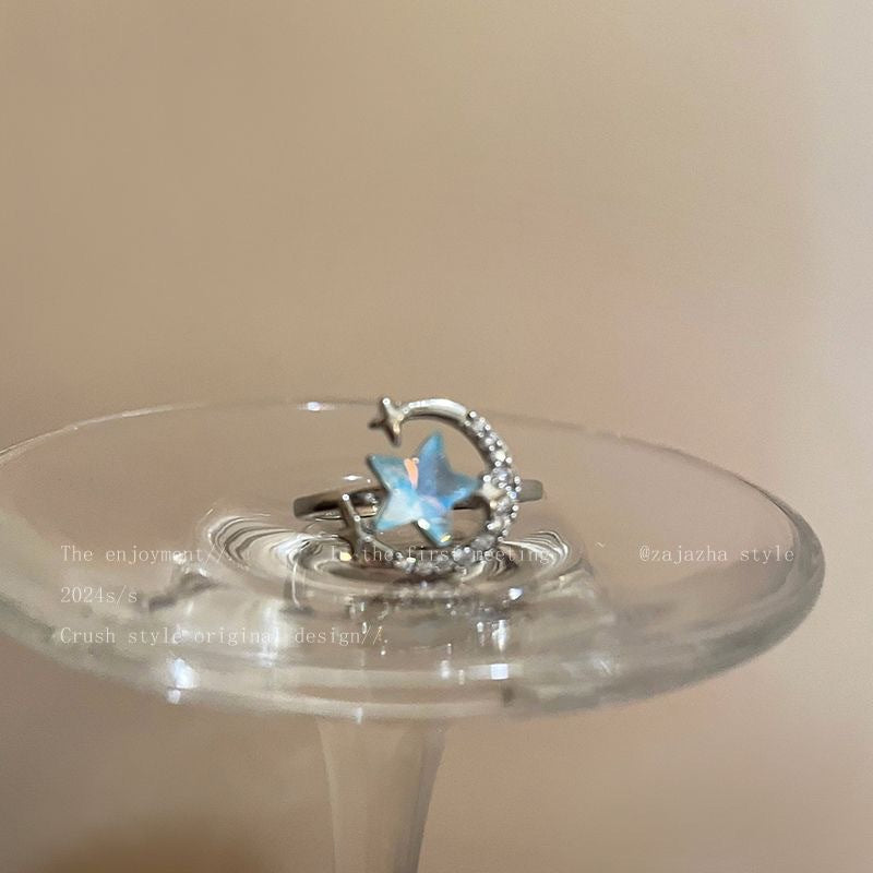 Pink Gemstone Heart Ring