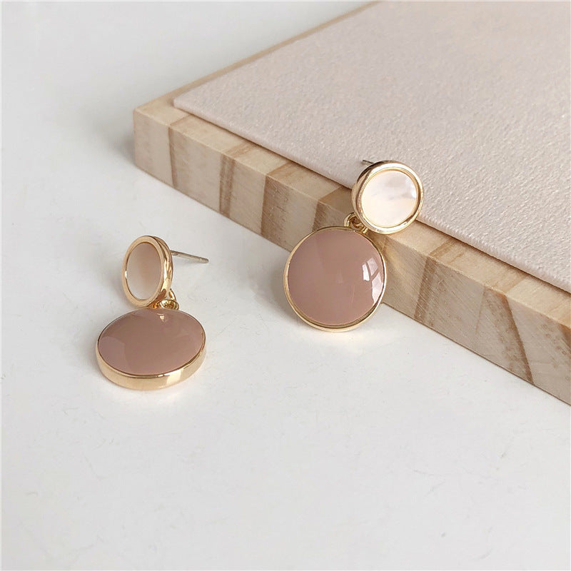 Natural Shell Double Dangle Earrings