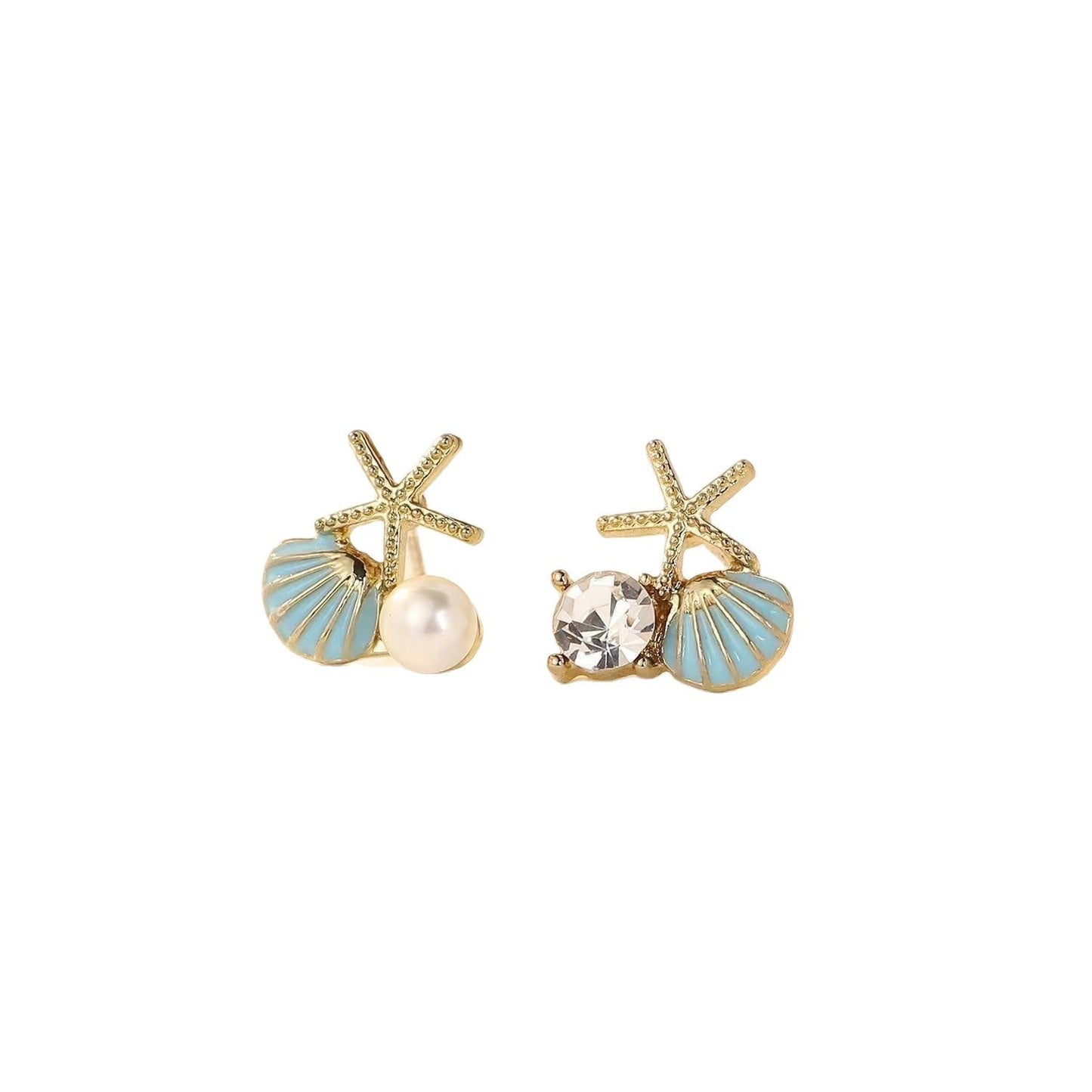 Sweet Pearl Ocean Style Earrings