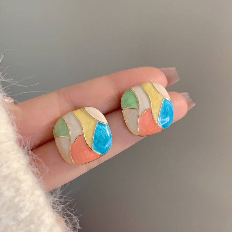 Candy Color Earrings