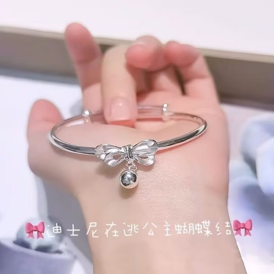 Bow Bell Adjustable Bracelet