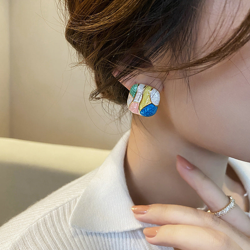 Candy Color Earrings
