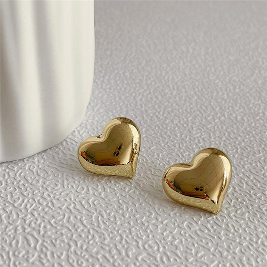 Trendy Heart Shape Stud