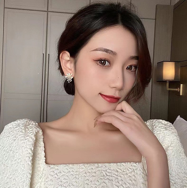 Fairy Flower Pearl Earrings