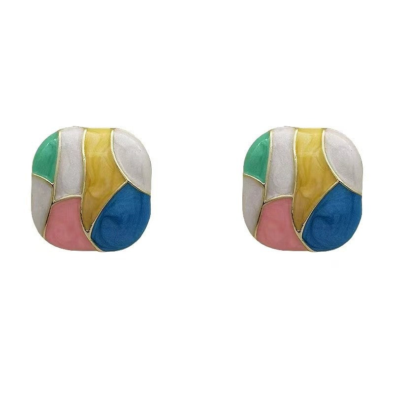 Candy Color Earrings