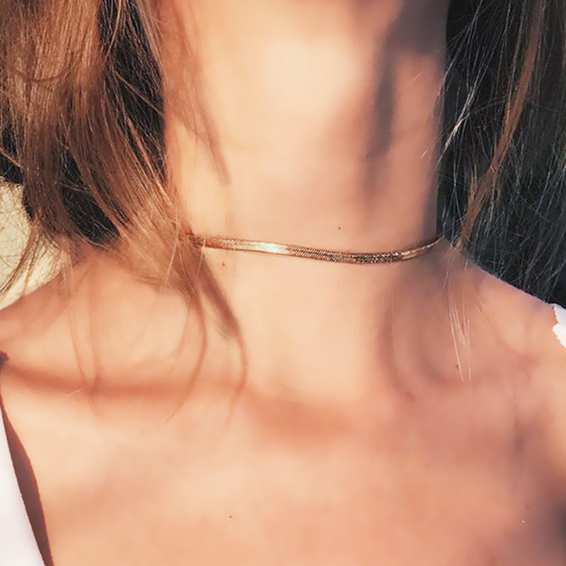 Dainty Gold Snake Chain