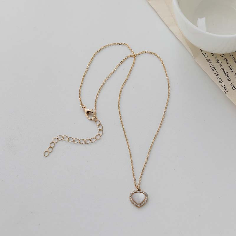 Silver Love Heart Necklace